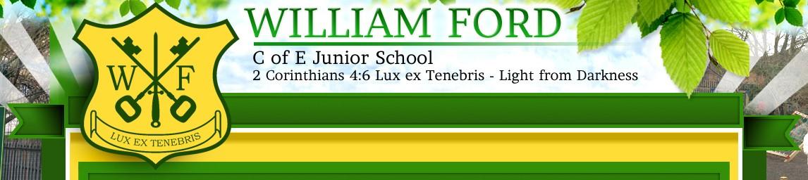 William Ford CofE Junior School banner