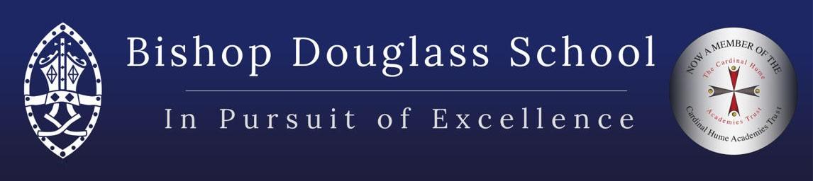 Bishop Douglass School banner