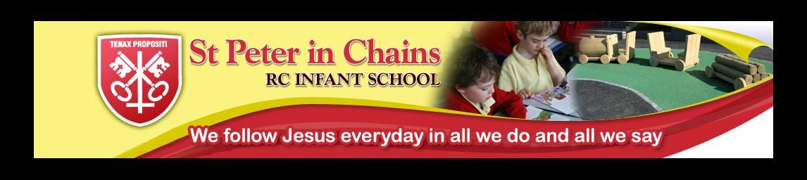 St Peter-in-Chains RC Infant School banner