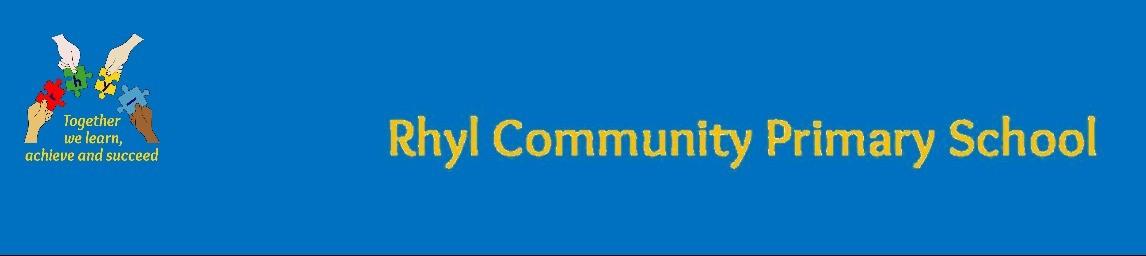 Rhyl Community Primary School banner