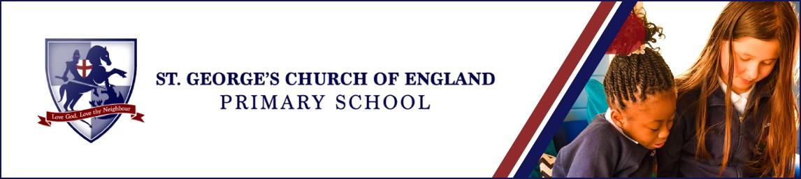 St George's Church of England Primary School banner