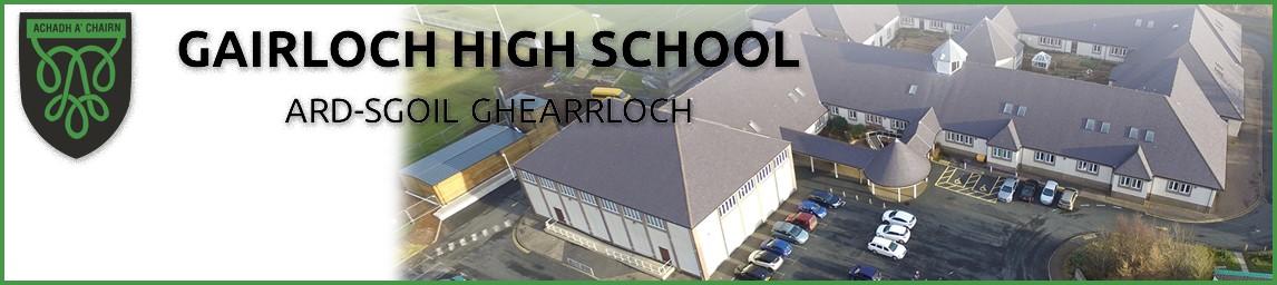 Gairloch High School banner