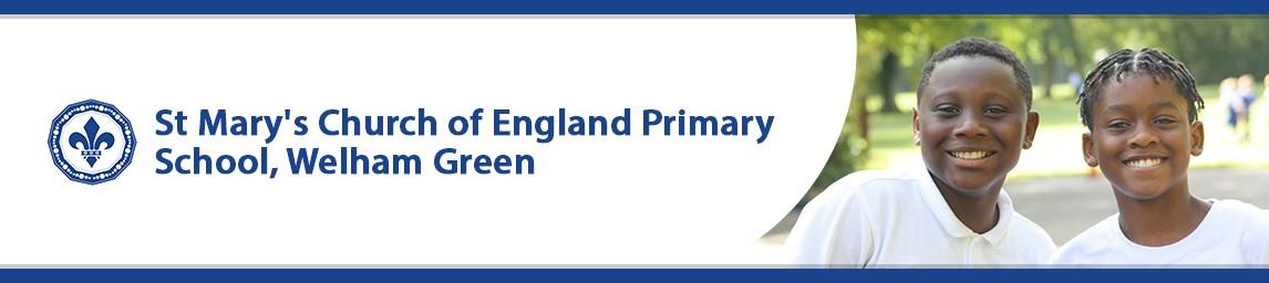 St Mary's Church of England Primary School, Welham Green banner