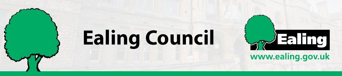 Ealing Council banner