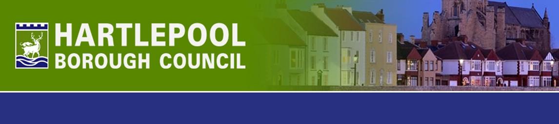 Hartlepool Borough Council banner