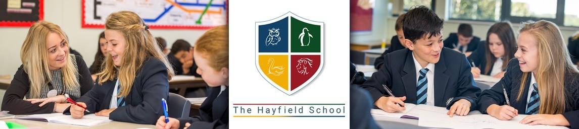 The Hayfield School banner