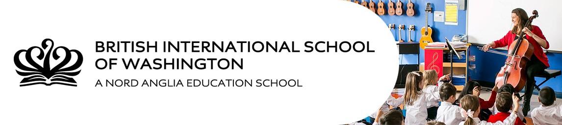 British International School Washington banner