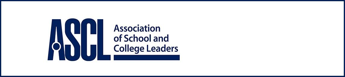 Association of School and College Leaders (ASCL) banner