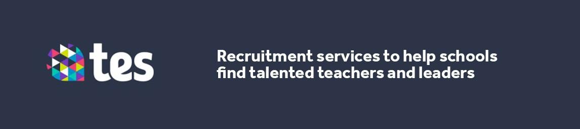 Tes Schools Recruitment banner