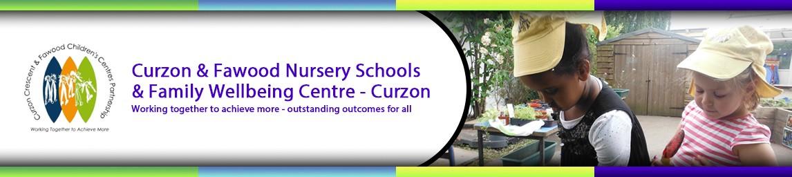 Curzon & Fawood Nursery Schools & Family Wellbeing Centre - Curzon banner