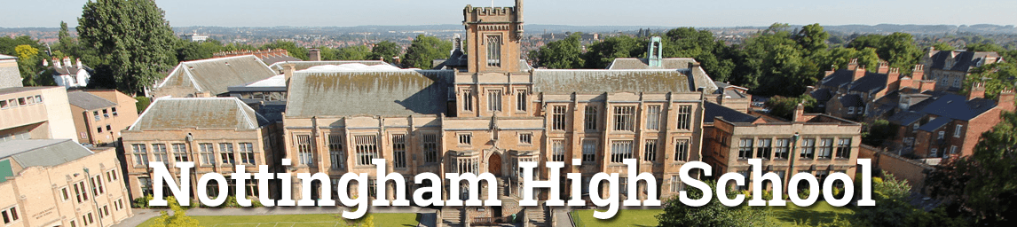 Nottingham High School banner
