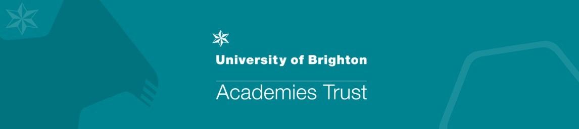 University of Brighton Academies Trust banner