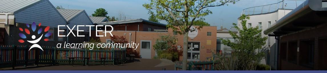 Exeter - A Learning Community Academy banner