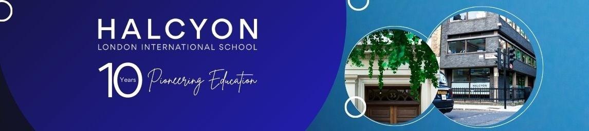 Halcyon London International School banner