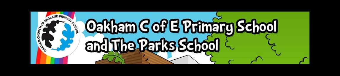 Oakham Church of England Primary School and The Parks School Federation banner