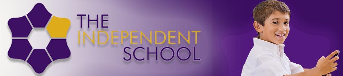 The Independent School banner