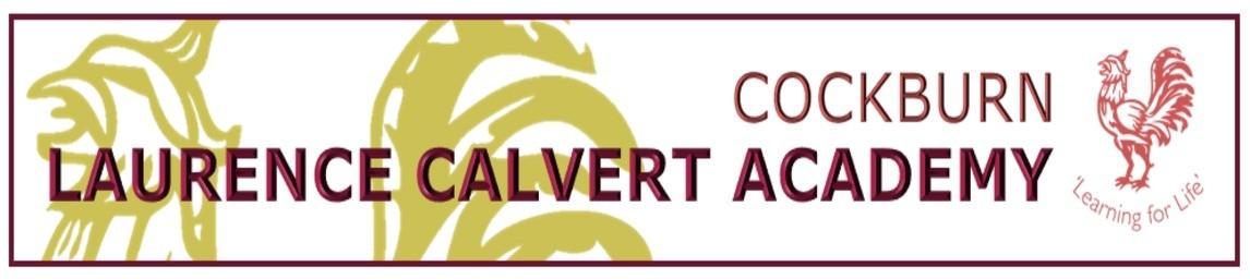 Cockburn Laurence Calvert Academy banner