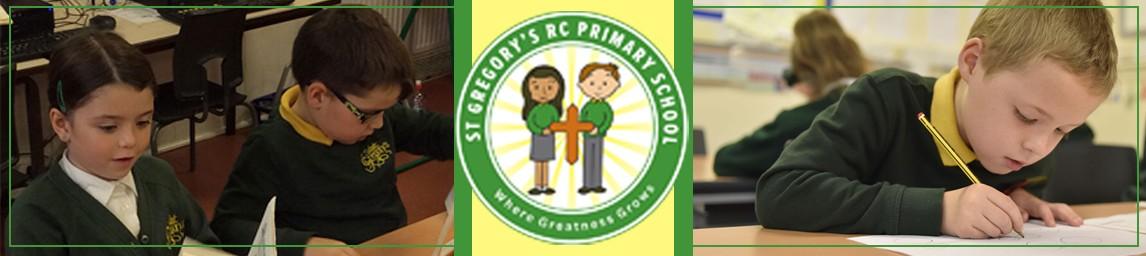 St Gregory's RC Primary School, A Voluntary Academy banner